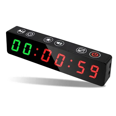 Magnetic Countdown Digital Timer Crossfit Timer Mini Interval Clock Portable Gym Timer