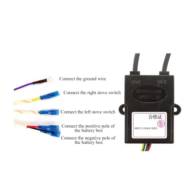Gas Stove Pulse Igniter Household Electronic Ignition Assembly Stove Controller Universal Accessories