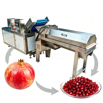 Precision Pomegranate Deseeder with Low Seed Damage Rate