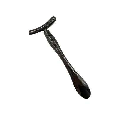 Wholesale Zinc Alloy T-Shaped Face Eye Massage Stick Small Beauty Spa Tool for Cream Smearing Facial Application Multi-color