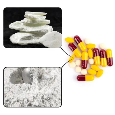 China Factory Direct Selling Top Rated Ultrafine Talc Powder Talcum Powder for Use Mesh 700-2500 pH 8-10 ISO/RoHS/REACH