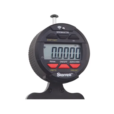 Starrett W640JZ Steel 0.01mm Precision Wireless Digital Depth Gauge for Line Automated Data Collection