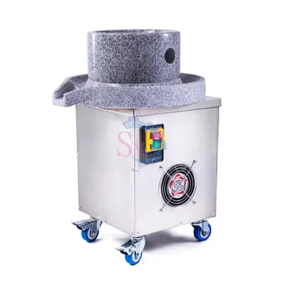 220V/90W Commercial Electric Desktop Stone Mill Soymilk Grinding Machine 50L Large-Capacity Mung Beans Rice Corn Grinder
