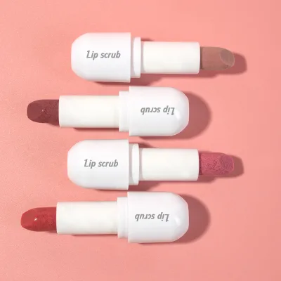 OEM&ODM Nourishing Butter Smooth Lip Scrub Customizable Vegan Cream Lip Care Exfoliating Lightening Lip Balm
