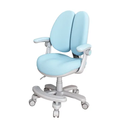 Children's Adjustable Height and Seat Depth Children's Learning Swivel Chair Home School