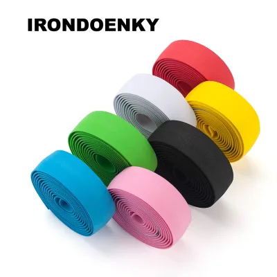 Durable Road Bike Bar Tape Handlebar Carbon/Chrysanthemum Pattern Soft EVA/PU Wrap Tape with Anti-Vibration for Road Bicycles
