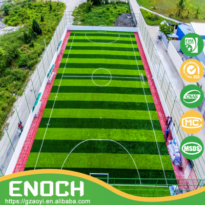 Professional Soccer Turf Turnkey Project Solution-High Dtex Soft Waterproof Synthetic Grass FIFA Certified Club Training Ground