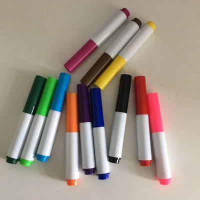 Kids Washable Coloring Markers 12 Colors Safe & Non-Toxic Face Painting Sticks Face Crayon Kit