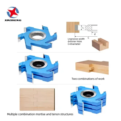 Woodworking Tools Custom Carbided Tipped Shaper Cutters Combined Cabinet Door Raised Panel Cutter Groove Cutters