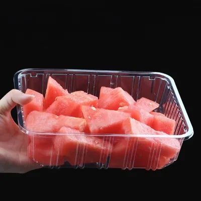 Food Grade Plastic Packaging Plastic Box Fruit and Vegetable Container Packaging Box Frozen Packaging Box