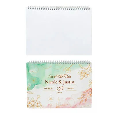 B5 Weekly Planner Sublimation Blank Schedule Book PET Cover Spiral Coils for Heat Press for Education