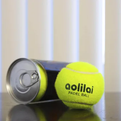 Club Daily Match Training Sport Supply for Adult Teenager Amateur Player - Wool Padel Tennis Ball