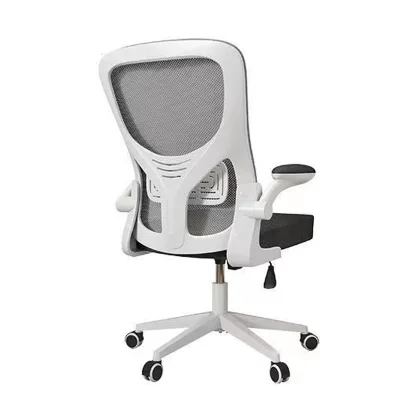 Modern Executive Office Chair with Comfortable Armrests Adjustable Swivel Mesh Lumbar Support-New Ergonomic Furniture