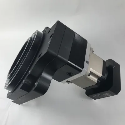 High Quality Planetary Gearbox Bevel Shape Hollow Rotary Platform CNC Machine Rotary Table 10:1 Standard