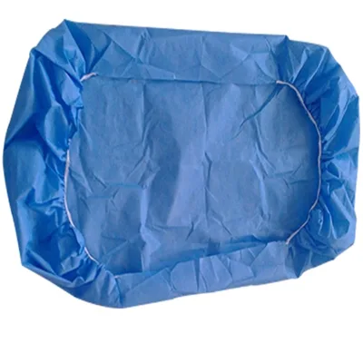 Medical Disposable Surgical Drape Fitted Drape Bed Sheet Cover with Elastic