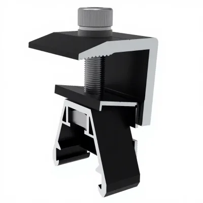 Side Clamp Bracket Adjustable Solar Carport