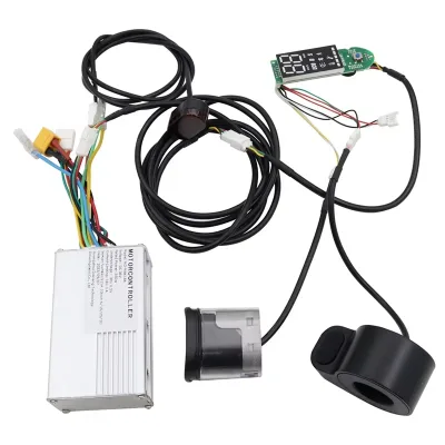 Electric Scooter 36V 18A 350W E-Scooter Controller Dashboard Display Kit for Kick Scooter MAX G30