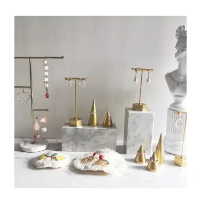Top Quality Metal T Shape Stone Jewelry Display Stand Earring Stand Display Stand