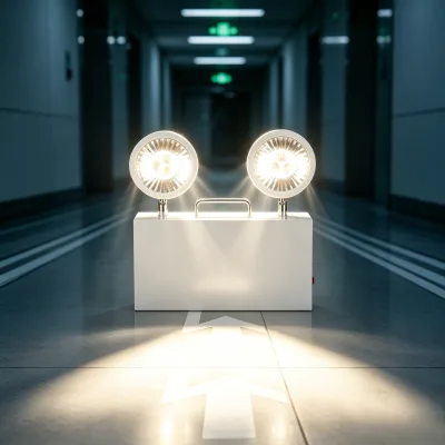 LED Emergency Light with Battery Backup 2*3W Dual Heads Steel Housing CE Certificate Emergency 180mins