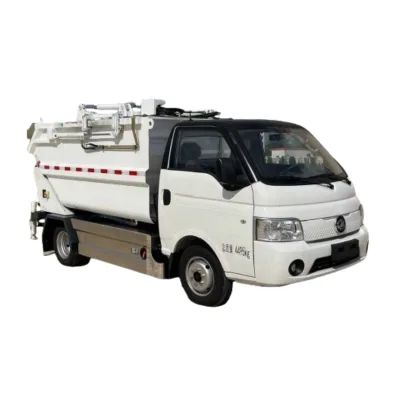 hot 4.5TON Compressed garbage truck for urban vehicle Electric environmental  protection for sale