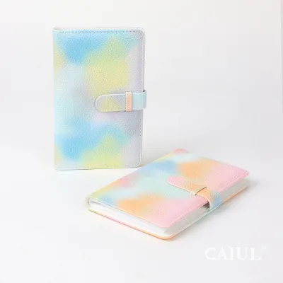 Manufacturer Painting 96 BST Kpop Card Stamp Collection Album Photo Weeding Instax 11 Flim  PU Leather  Mini Photo Album