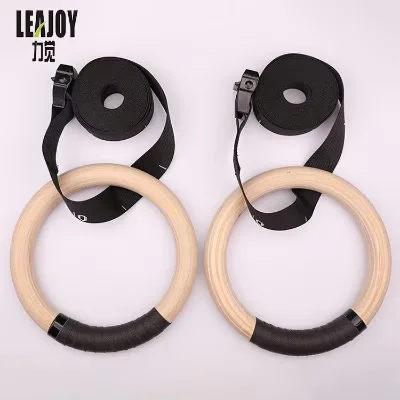 Gymnastic Rings With Adjustable Straps Calisthenics Rings Equipment With Straps for Home Workout