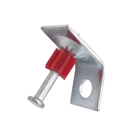 Hot Sale 120 Degree Angle Ceiling Fastener Clip for Gun Nails