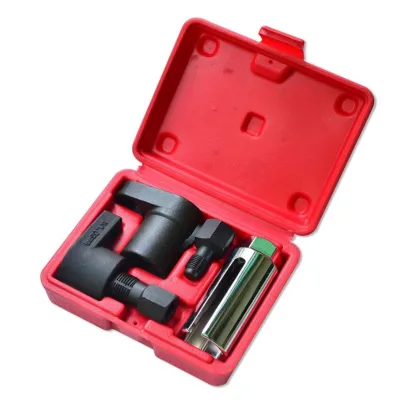 5pcs Oxygen Sensor Socket Wrench Kits Vehicle Universal O2 Sensor Sleeve Extraction Tools Oxygen Sensor Removal Tools