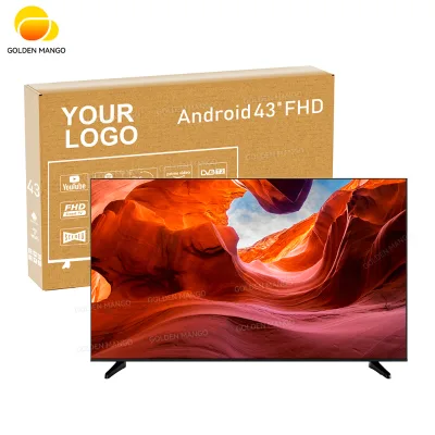 Cheap Price OEM Frameless Smart TV 2K 4K Resolution Television for Africa