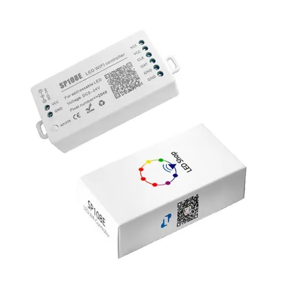 SP108E Cable Connect Remote Controller for Addressable Pixel LED Lights DC5-24V 3W Max Load
