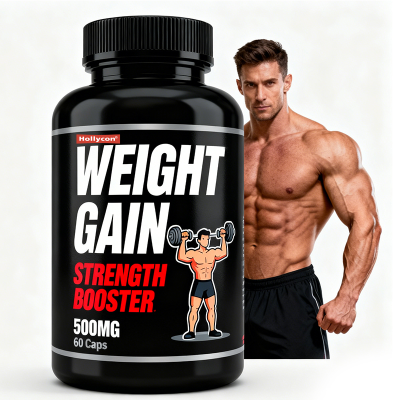 Private Label High Quality Weight Gain Capsules Strength Booster for Men Weight Gainer Sports Nutrition Supplement