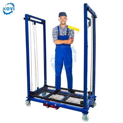 Automatic Remote Control 500KG 2- 8M Foldable Electric Scaffolding Elevator Lift Platform Electric Lifting Scaffold