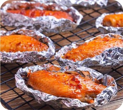 Wholesale Heavy-duty Aluminum Foil Roll Barbecue Kitchen Outdoor Dedicated Foil Paper