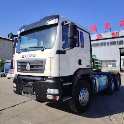 Factory Refurbished Used HOWO TX 6x4 430HP 10 Wheels Weichai Euro 3 Euro 4 LHD RHD Tractor Tr