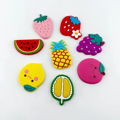 Waterproof Durable Customizable Patterns Cartoon Fruit Fridge Magnet-Eco-Friendly Strong Magnetic for Souvenirs Decorations