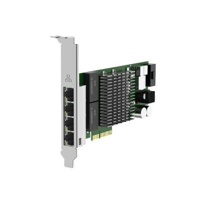 Internet Card Intel PCl-E Four-port Gigabit High Speed Industrial Network Card