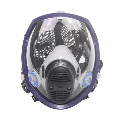 Anti Fog Lens Double Bayonet Connector Chlorine Gas Mask