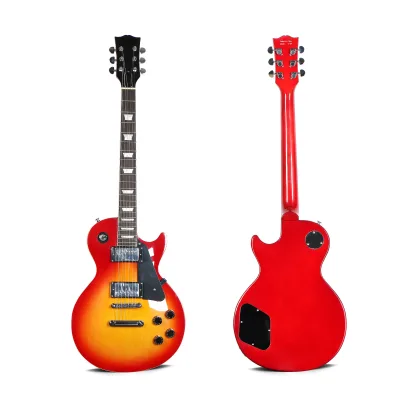 Wholesale Strings Instrument Musical Instrument Popular LP Electric Guitar Dual Pickup