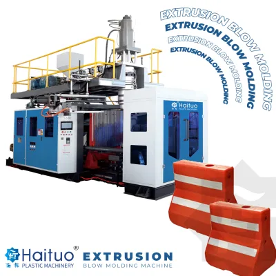 Automatic Extrusion Blow Moulding Machine Plastic Traffic Water Filled Barrier Production Line