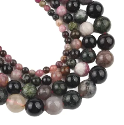 Dragon Blood Stone Beads Smooth Surface Natural Stripes Beads for Meditation Mala Prayer Beads Yoga Accessories
