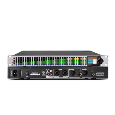 Professional 31-Band Audio Graphic LED Equalizer Metal Construction Hi-Res Audio Customizable Layout PC Android Remote Control