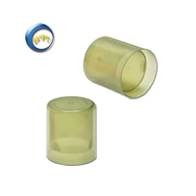 Transparent Yellow-Green Plastic Cap for Aerosol Aluminum Cans for Aluminum Bottles, Plastic Guard Cap for Nozzle & Valve