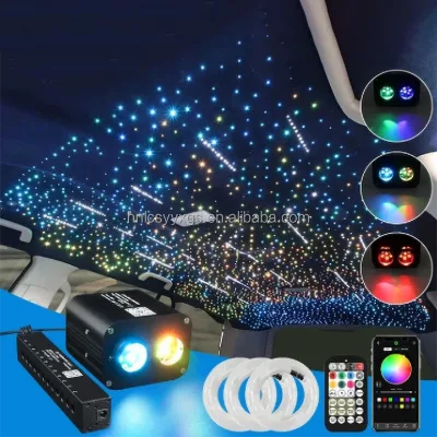 Fiber Optic Light RGB Aluminum Source White LED 90 Lightweight Starlight for Car 1000 Pcs Aluminum Alloy Volvo V90cc Led 3.5 011
