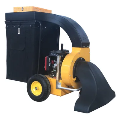 BY-T2 Hand Push  Automatic Walk Machine Leaf Collection Machine