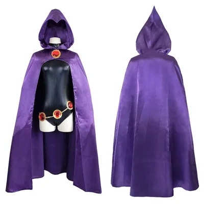 Aixi Clothing Factory Anime Cosplay Costume Crow Boy Titan Raven Polyester Material for Ages 14+