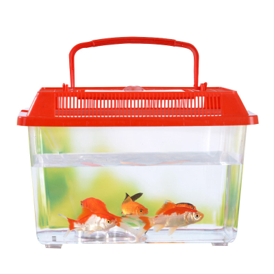 Fish Tank Plastic Goldfish Turtle Breeding Tank Reptile Habitat Pet Storage Box Fish Tank Ornaments