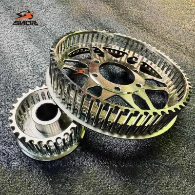 SNOR for Surron Ultra Bee Steel Belt Pulley CNC Mold Steel Primary Drive Pulley Direct Replacement for Electric Dirt Bike