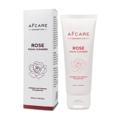 Branded Face Wash Paraben-free Deep Cleansing & Oil Control and Nicotinamide & Peppermint Facial Rose Water Cleanser