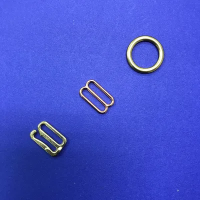 Wholesale Zinc Alloy Bra Rings and Sliders Bra Strap Hook Ring and Slider Bra Ring Adjuster Bras Straps Rings