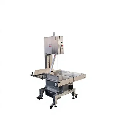 Large Cutting Thickness Meat Band Saw Machine for Big Bone and Whole Fish Cutting